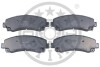 Фото автозапчасти klocki hamulcowe isuzu d-max i platform/chassis (tfr, tfs), d-max ii (tfr, tfs), d-max ii pl 06-12 przod szt Optimal BP12562 (фото 1)