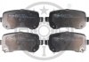 Фото автозапчасти klocki hamulcowe chrysler grand voyager v (rt) dodge caravan, grand caravan, journey fiat 03-14 tyl szt Optimal BP12570 (фото 1)