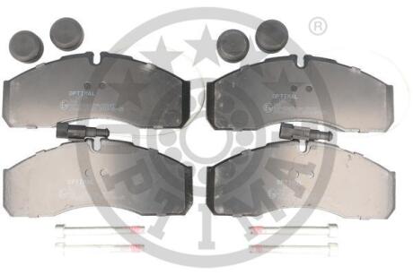 Фото автозапчастини гальмівні колодки дискові Optimal BP-12739