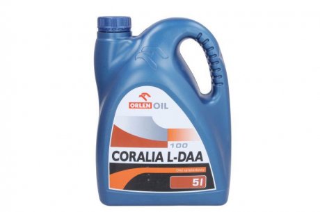 Компрессорное масло Coralia (5л) SAE 100 ORLEN CORALIA L-DAA 100 5L