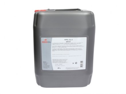 Фото автозапчастини трансмісійна олива HIPOL (20L +) SAE 80W90 API GL-5 ORLEN HIPOL GL-5 80W90 20L