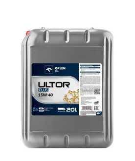 Фото автозапчастини олива моторна OIL ULTOR PLUS 15W-40. 20 lt (20 л) ORLEN QFO917K20