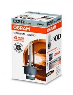 Фото автозапчастини лампа ксеноновая XENARC ORIGINAL D2R 35W 4300K OSRAM 4008321184634