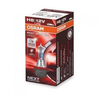 Фото автозапчасти лампа галогенная NIGHT BREAKER® LASER 12V 35W PGJ19-1 OSRAM 4052899998827