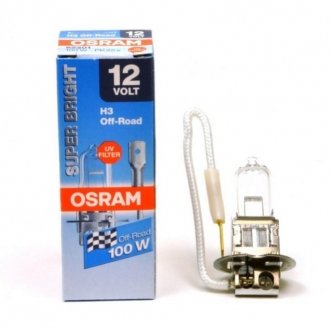 Лампа фарная H3 12V 100W PKY22s (пр-во) OSRAM 64153 (фото 1)