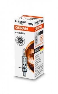 Фото автозапчасти лампочка, H1, max. 70Вт, тип гнезда P14,5S OSRAM 64155