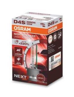 Фото автозапчастини лампа d4s 35w p32d-5 fs xenarc night breaker laser (next gen) OSRAM 66440XNN