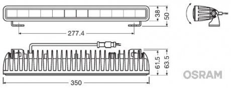 Фото автозапчастини lampa ledriving lightbar sx300-sp OSRAM LEDDL106SP