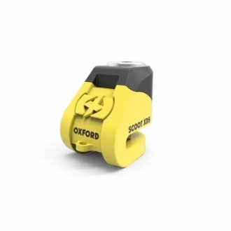 Захист від угону Scoot XD5 колір жовтий (EN) Pin 5мм OXFORD LK205