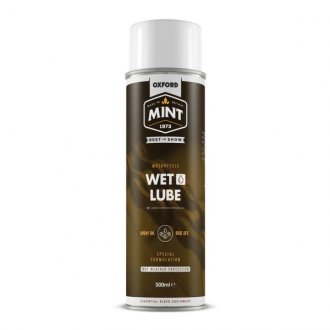 Фото автозапчастини змащення ланцюга Mint Wet Weather Lube (0,5L +вологі умови) OXFORD OC206.OXFORD