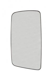 Стекло для бокового зеркала левая (401x200мм, обогрев) MERCEDES ACTROS MP2/MP3 10.02- PACOL MER-MR-015L