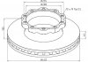 Фото автозапчасти тормозной диск задняя левая/правая (432ммx45мм) MAN E2000, LIONS STAR, TGS 05.00- PE AUTOMOTIVE 036.122-00 (фото 1)
