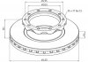 Фото автозапчастини гальмівний диск задн/передній ліва/права (430ммx45мм) NEOPLAN CITYLINER, JETLINER, MEGALINER, MEGASHUTTLE, SKYLINER, SPACELINER, SPORTLINER, TRANSLINER 01.90- PE AUTOMOTIVE 466.102-00 (фото 1)
