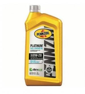 Platinum Fully Synthetic 0W-20 PENNZOIL 550036541 (фото 1)