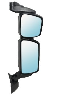 Основное зеркало двойное подогрев эл/управление короткий кронштейн правое Iveco (штамп E-Mark) (504150527, 504369964, 504369961, 5801334610) PERFEKT 713-IV2701HPR (фото 1)