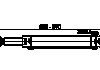 Цилиндр подъема кабины SCANIA [-05] (1517324, 1549738, 10575102, 10575163, 10575205, 1423396) PERFEKT DP-SC-352 (фото 4)