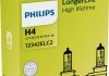 Фото автозапчастини лампа розжарювання H4 12V 60/55W P43t-38 LongerLife 2 x lifetime (2шт.) PHILIPS 12342ELC2 (фото 3)