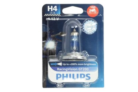 Фото автозапчастини лампа H4 PHILIPS 12342RGTBW