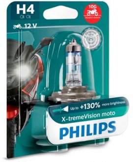 Лампа H4 PHILIPS 12342XV+BW
