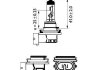 Лампа накаливания H11 WhiteVision ultra 12V 55W PGJ19-2 (+60) (4000K) 1шт. blister (пр-во) PHILIPS 12362WVUB1 (фото 3)