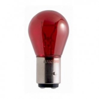 Лампа накаливания 12V PR21/5W STANDARD 21/5W цоколь BAW15D (красная) PHILIPS 12495CP