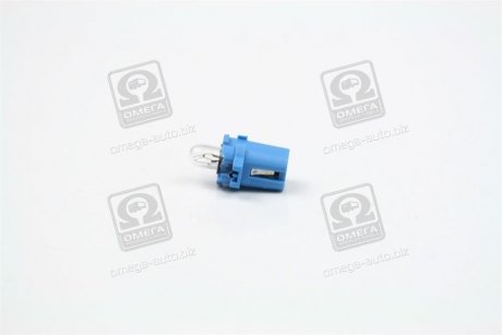 Фото автозапчастини лампа розжарювання BAX8,3/1,5Blue12V 2W BAX8,3s/1,5 blue PHILIPS 12602CP