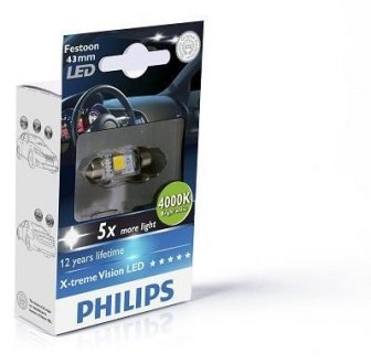 Лампа C5W PHILIPS 129454000KX1 (фото 1)