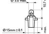 Лампа приборной панели Trucklight вспомогательная PB3 (24 В, 1,2 Вт, тип гнезда: B8,3S/1,35) PHILLIPS PHILIPS 13597/10 (фото 3)