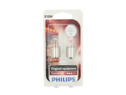 Фото автозапчасти лампа R10W PHILIPS 13814/B2