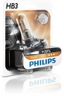 Фото автозапчасти лампочка HB3 Premium 12V P20d Блистер PHILIPS 24724730