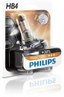 Фото автозапчасти лампочка HB4 Premium 12V P22d Блистер PHILIPS 24726130