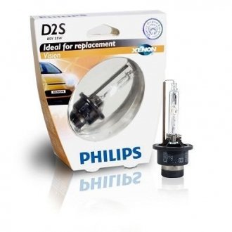 Фото автозапчастини автомобильная лампа D2S Vision 12V P32d-2 PHILIPS 36491033