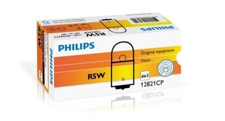 Фото автозапчастини автомобильная лампа R5W 12V BA15s PHILIPS 48269373