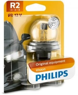 Фото автозапчастини автомобильная лампа: 12 [В] R2 Vision 45/40W цоколь P45T-41 Blister PHILIPS 5543930