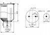 Фото автозапчасти пневмоподушка PHOENIX 1 D 28 H-16 NP (фото 1)