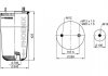 Ресора пневматична PHOENIX 1DK21K-3 (фото 1)