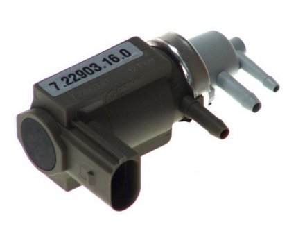 Електропневматичний регулюючий клапан AUDI A6 C4, A6 C5, ALLROAD C5 2.5D 06.94-08.05 PIERBURG 7.22903.16.0