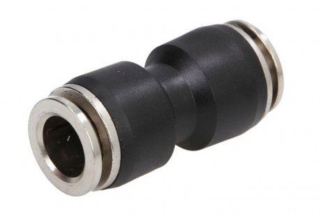 Фото автозапчастини tekalan emergency/straight hose connector, 10x1/10x1 шланг, пластик PNEUMATICS PNE4-10/SZT