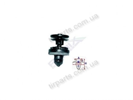 Крепление дверной карты F. FOCUS C-MAX, 04-(1257376) Polcar 1080159