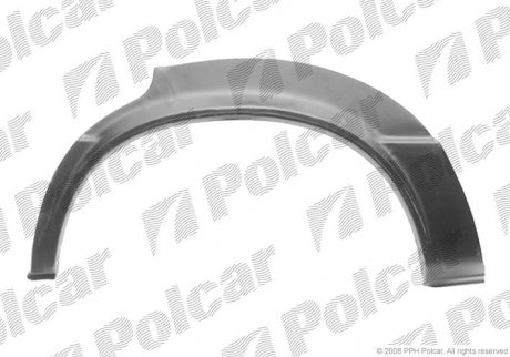 Фото автозапчастини ремкомплект крила заднього правий AUDI 80 8.78-8.86 Polcar 1303846