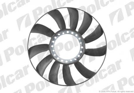 Крильчатка вентилятора AUDI/VW/SKODA (058121301B) Polcar 132423F1 (фото 1)