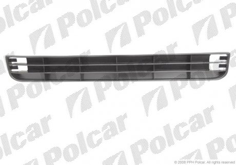 Решітка в бампері AUDI A6 (C4) 6.94- (4A0807683A01C) Polcar 132627 (фото 1)