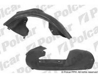 Подкрылок правый AUDI A3 03-08 (8P0 821 172 C) Polcar 1331FP2T