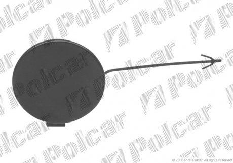 Заглушка крюка буксировки A4, SDN/AVANT 04-08 (8E0807241C) Polcar 1335079 (фото 1)