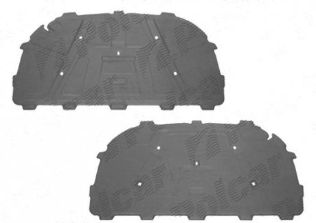 Фото автозапчастини ізоляція капота A4 (B8) 08- (8T0 863 825 H) Polcar 1337WM