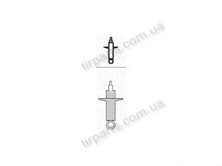 Фото автозапчастини газовий амортизатор Volkswagen GOLF/JETTA/VENTO (1H0513031L, 1H0513031F, 1L0513033B, 1L0513031B, 1L0513033A, 1L0513033C, 1L0513033L, 191513033D, 191513033, 191513033E, 1H0513031D, 1H0513031A, 1L0513033D, 191513033C, 191513033M, 1L0513033, 191513033A, Polcar 1416G