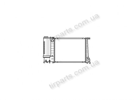 Фото автозапчастини радіатор охолодження 3 E30 81-/87- (1719301, 1712977) Polcar 200508A