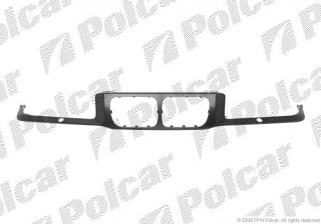 Фото автозапчастини рама решітки BMW 3 E36, 96- (41338225982) Polcar 2007063