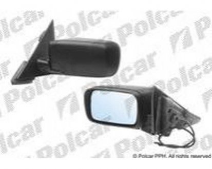 Дзеркало зовнішнє правий BMW3 E46 SDN/KB, 97- (51168245128) Polcar 2008523E (фото 1)