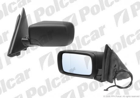 Зеркало наружное правый BMW 3 E46 COMPACT02- (51 16 7 011 938) Polcar 2008528M